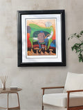 Keys to the Soul Marcus Glenn Seriolithograph  Piano Music Joyful 32”x 27”